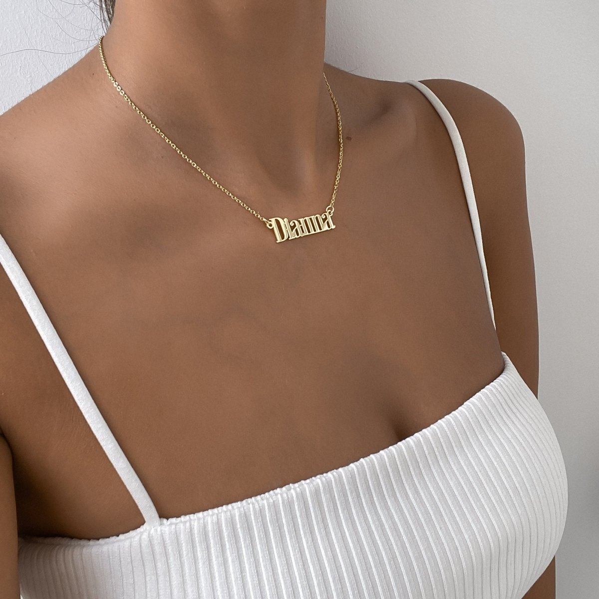 Manhattan Custom Name Necklace - ISMI JEWELS