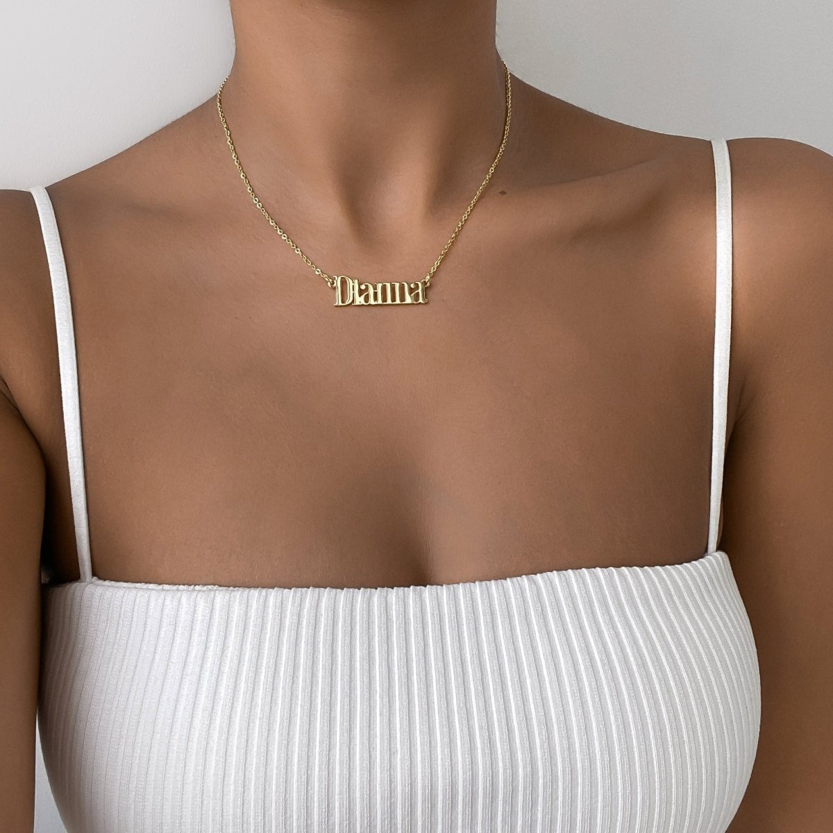 Manhattan Custom Name Necklace - ISMI JEWELS