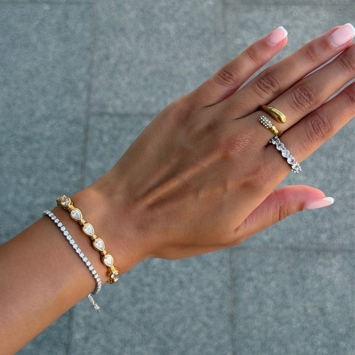 Melia Adjustable Snake Ring - ISMI JEWELS