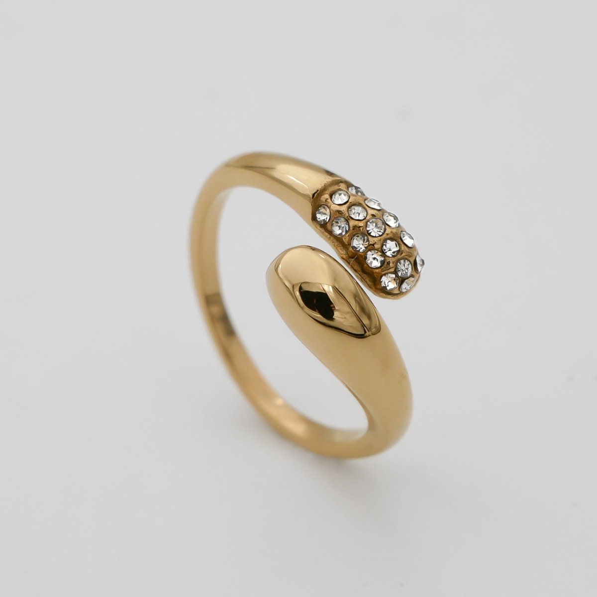 Melia Adjustable Snake Ring - ISMI JEWELS