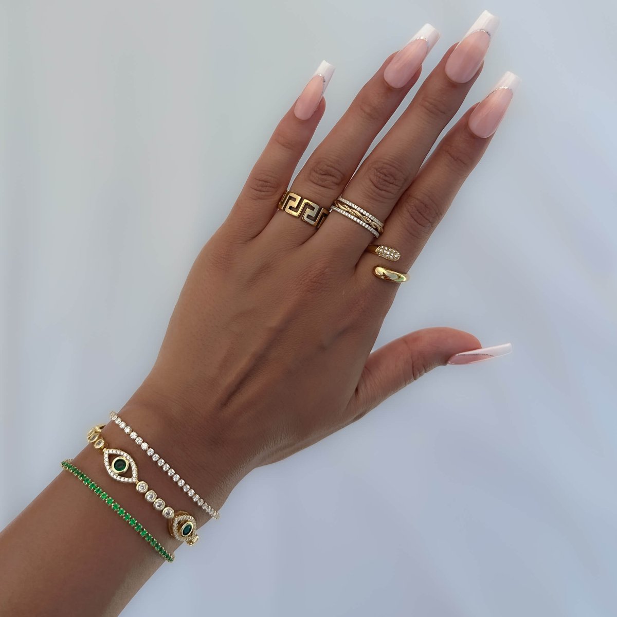 Melia Adjustable Snake Ring - ISMI JEWELS