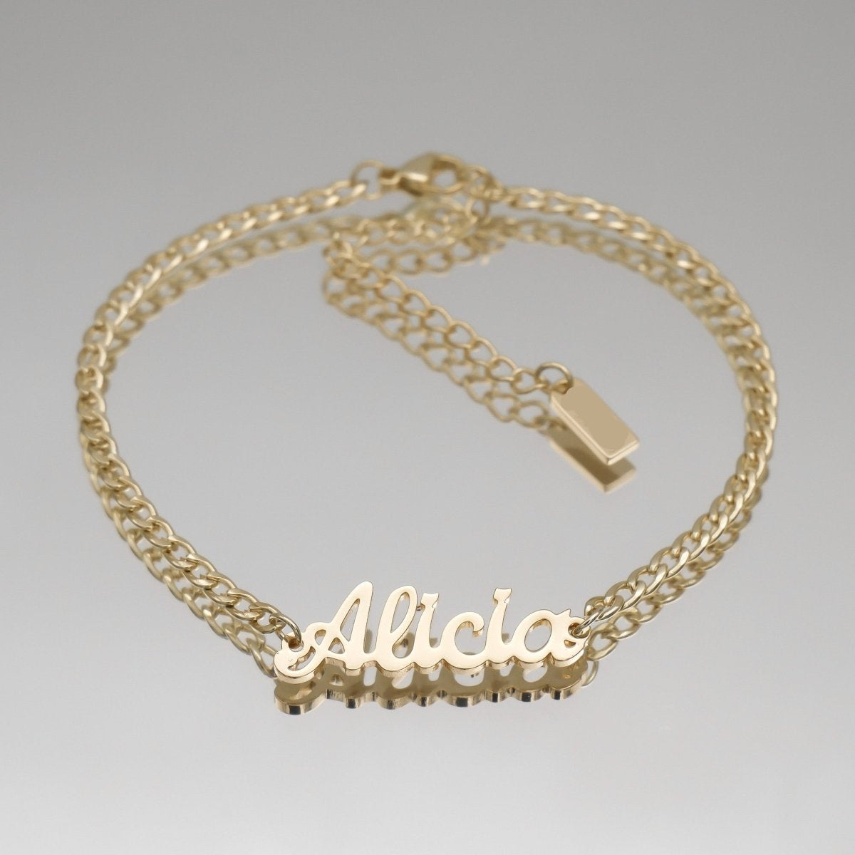 Miami Custom Name Anklet / Bracelet - ISMI JEWELS