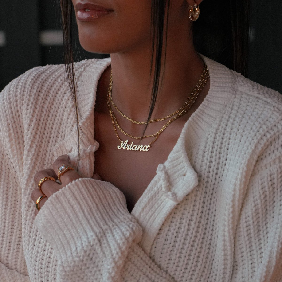 Miami Custom Name Necklace - ISMI JEWELS