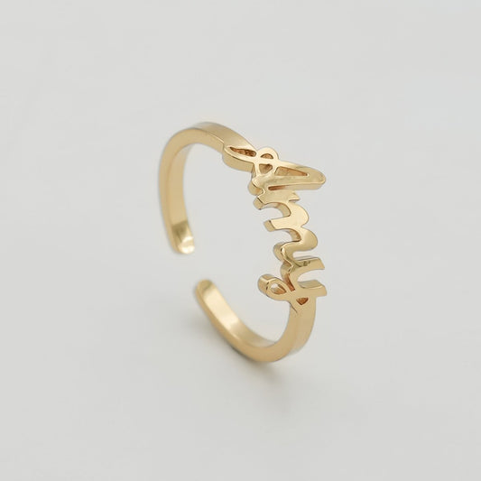 Miami Custom Name Ring - ISMI JEWELS