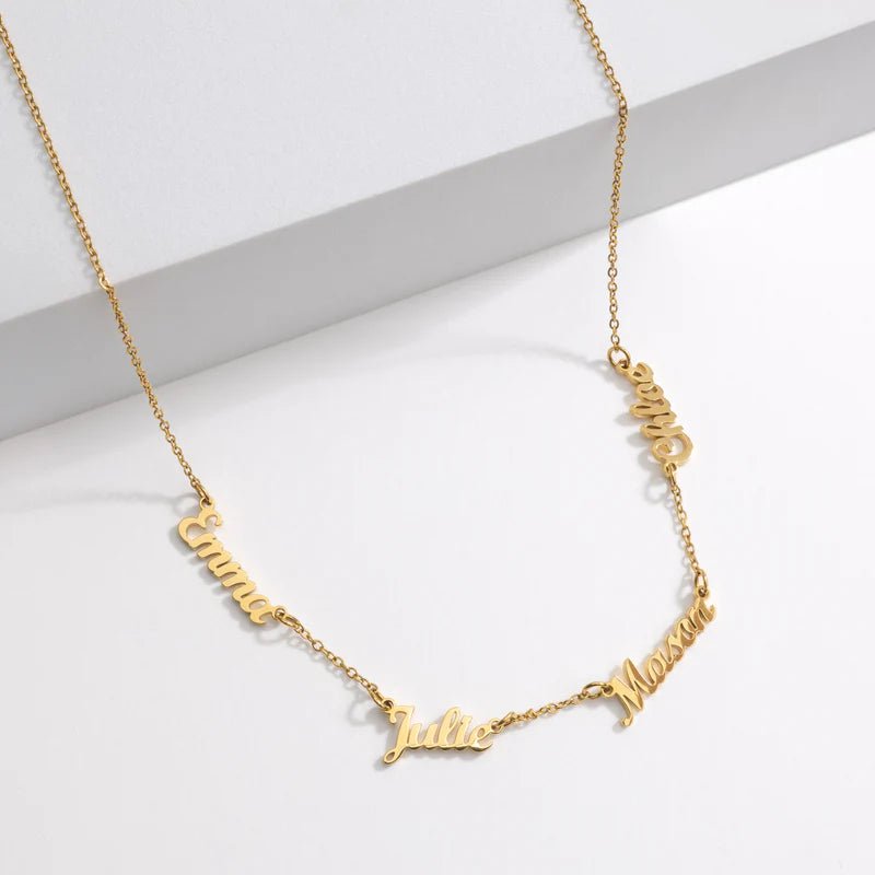Miami Multi-Name Necklace - ISMI JEWELS
