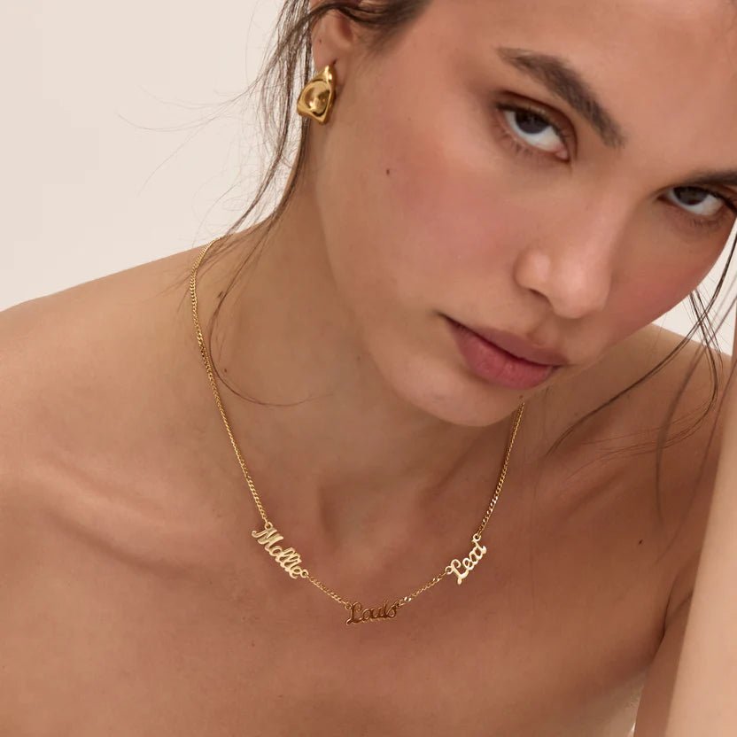 Miami Multi-Name Necklace - ISMI JEWELS