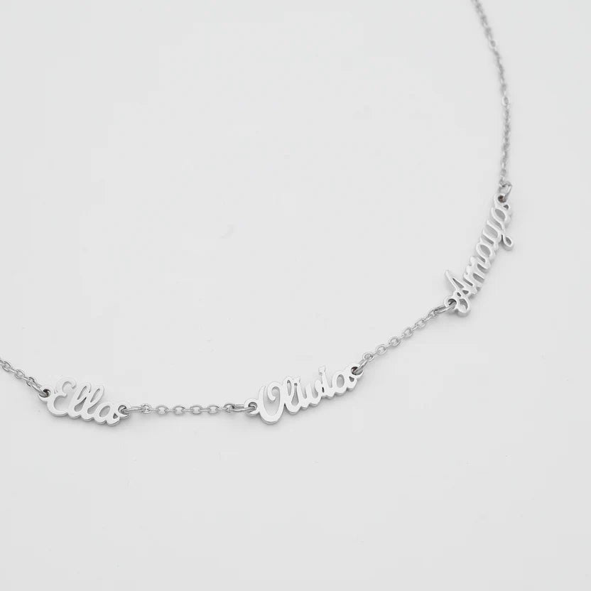 Miami Multi-Name Necklace - ISMI JEWELS