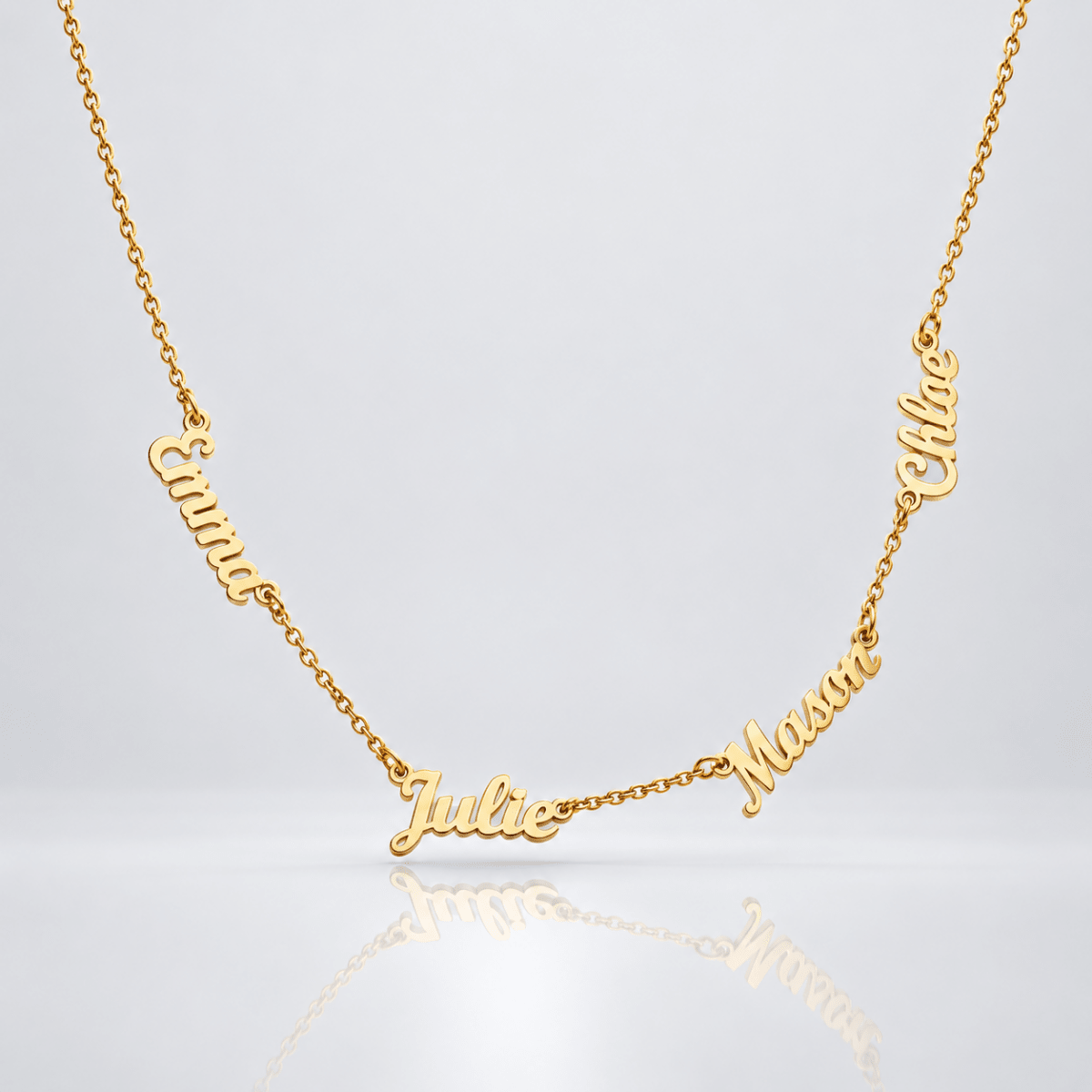 Miami Multi-Name Necklace - ISMI JEWELS