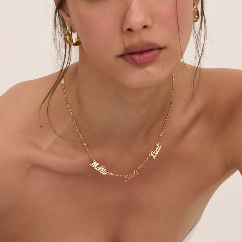 Miami Multi-Name Necklace - ISMI JEWELS