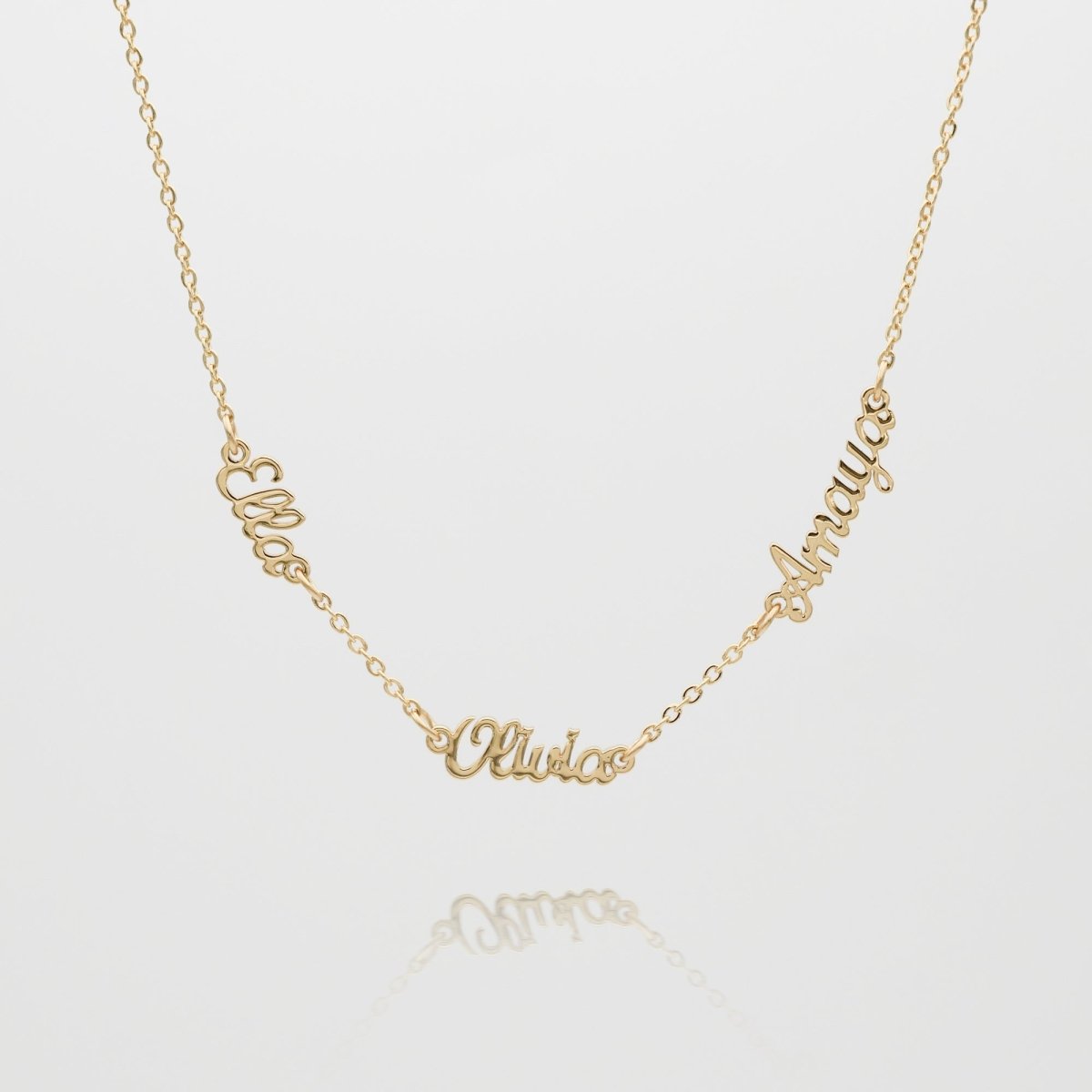 Miami Multi-Name Necklace - ISMI JEWELS