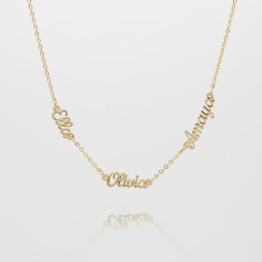 Miami Multi-Name Necklace - ISMI JEWELS