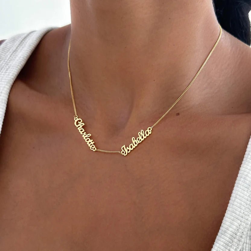 Miami Multi-Name Necklace - ISMI JEWELS