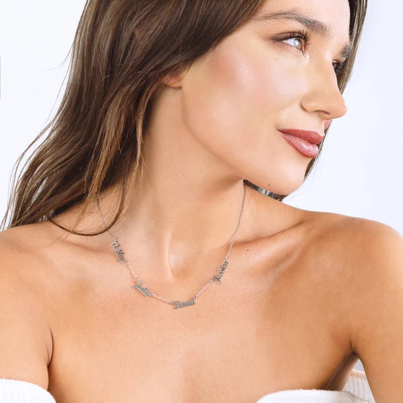 Miami Multi-Name Necklace - ISMI JEWELS
