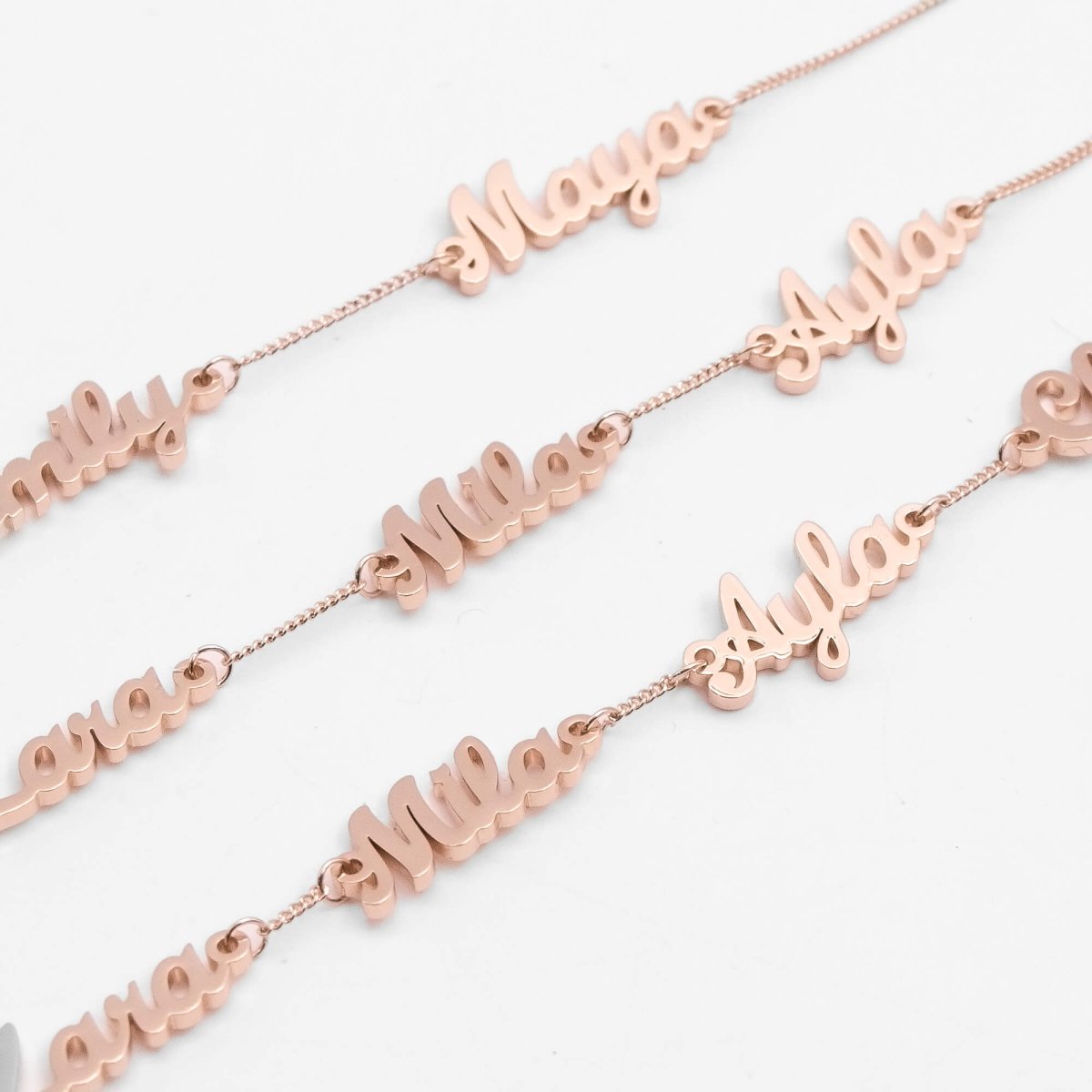 Miami Multiple Name Bracelet - ISMI JEWELS