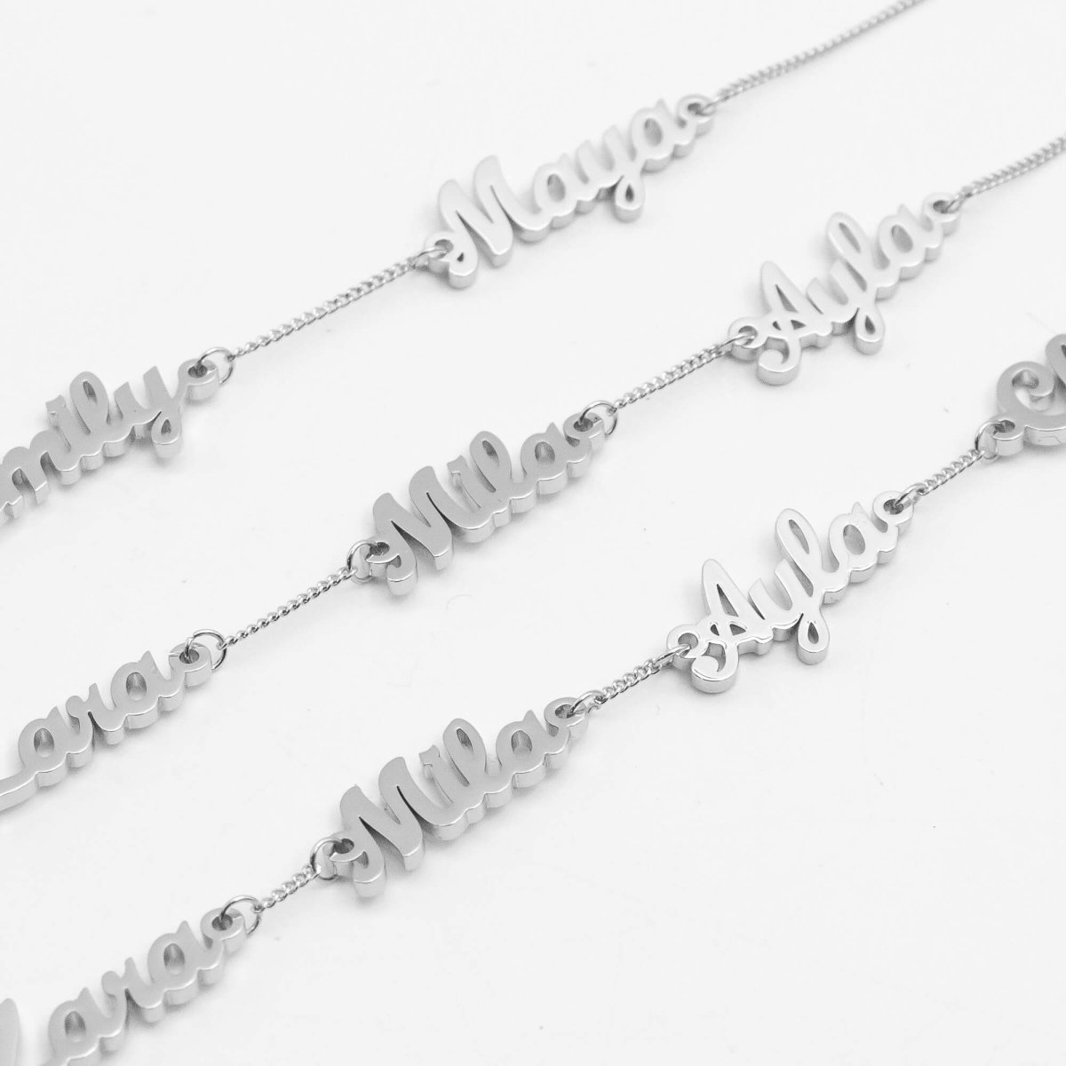 Miami Multiple Name Bracelet - ISMI JEWELS