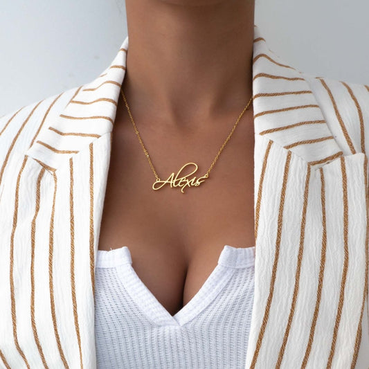 Milan Custom Name Necklace - ISMI JEWELS