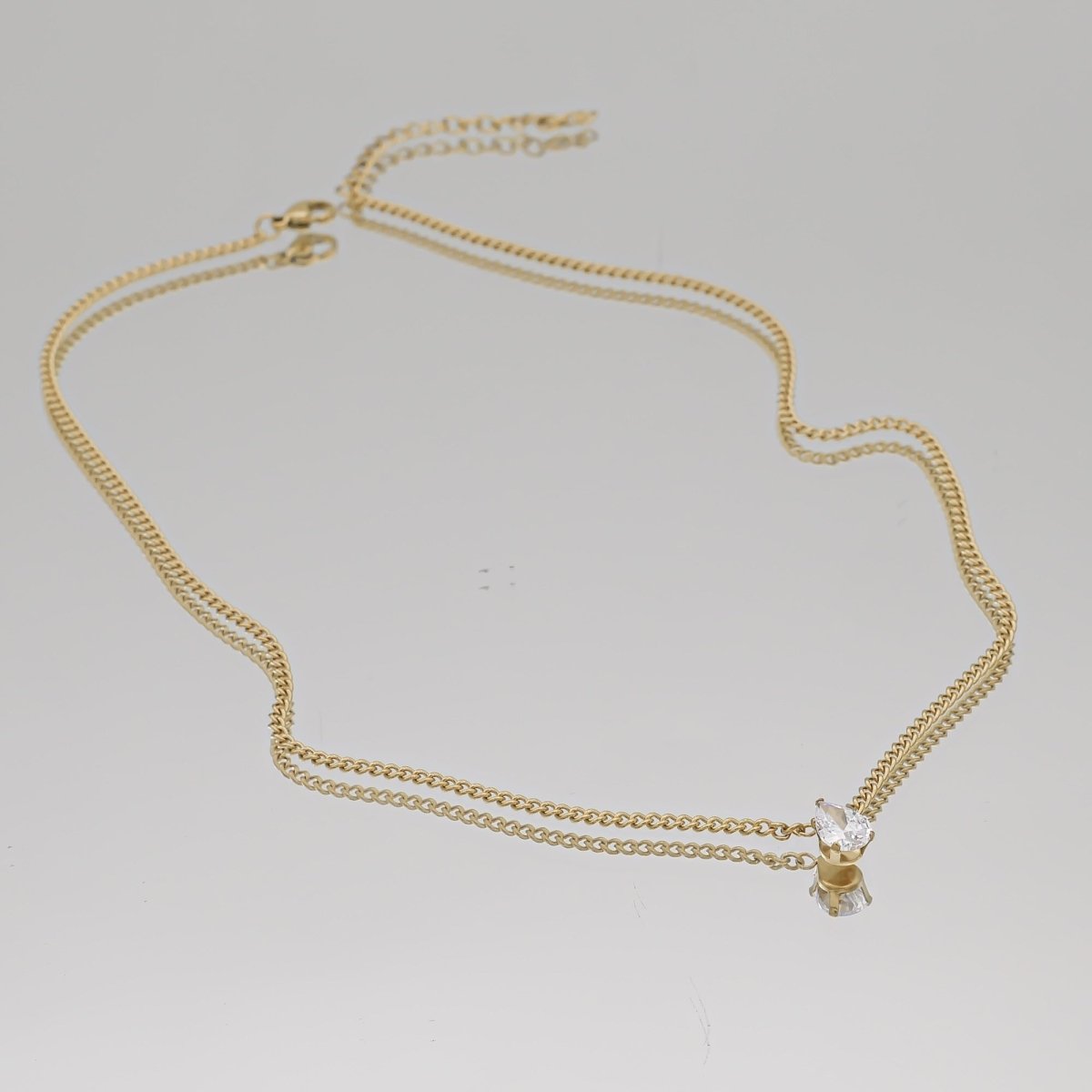 Mira Gemstone Pendant Necklace - ISMI JEWELS