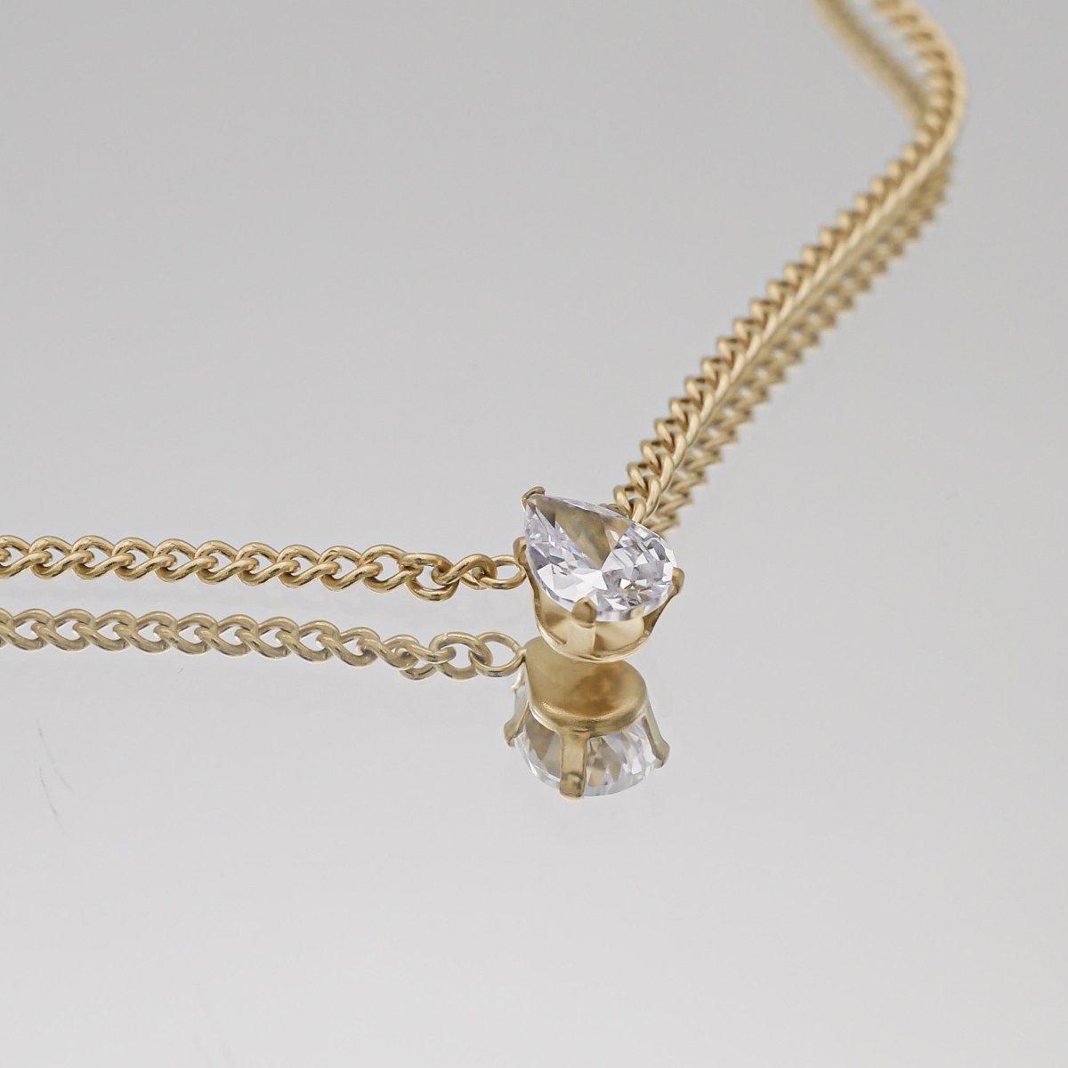 Mira Gemstone Pendant Necklace - ISMI JEWELS