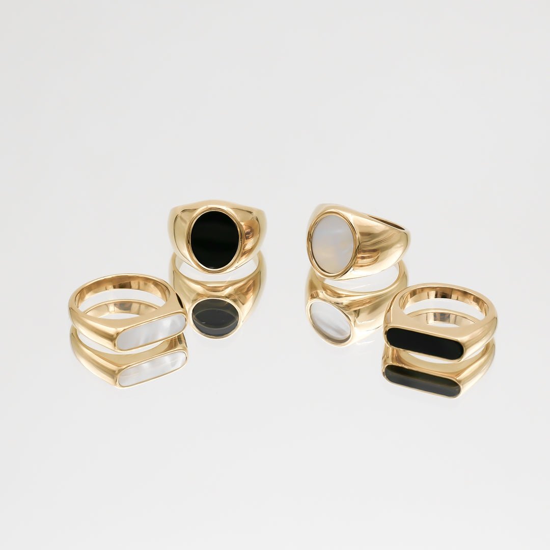 Misha Onyx Ring - ISMI JEWELS