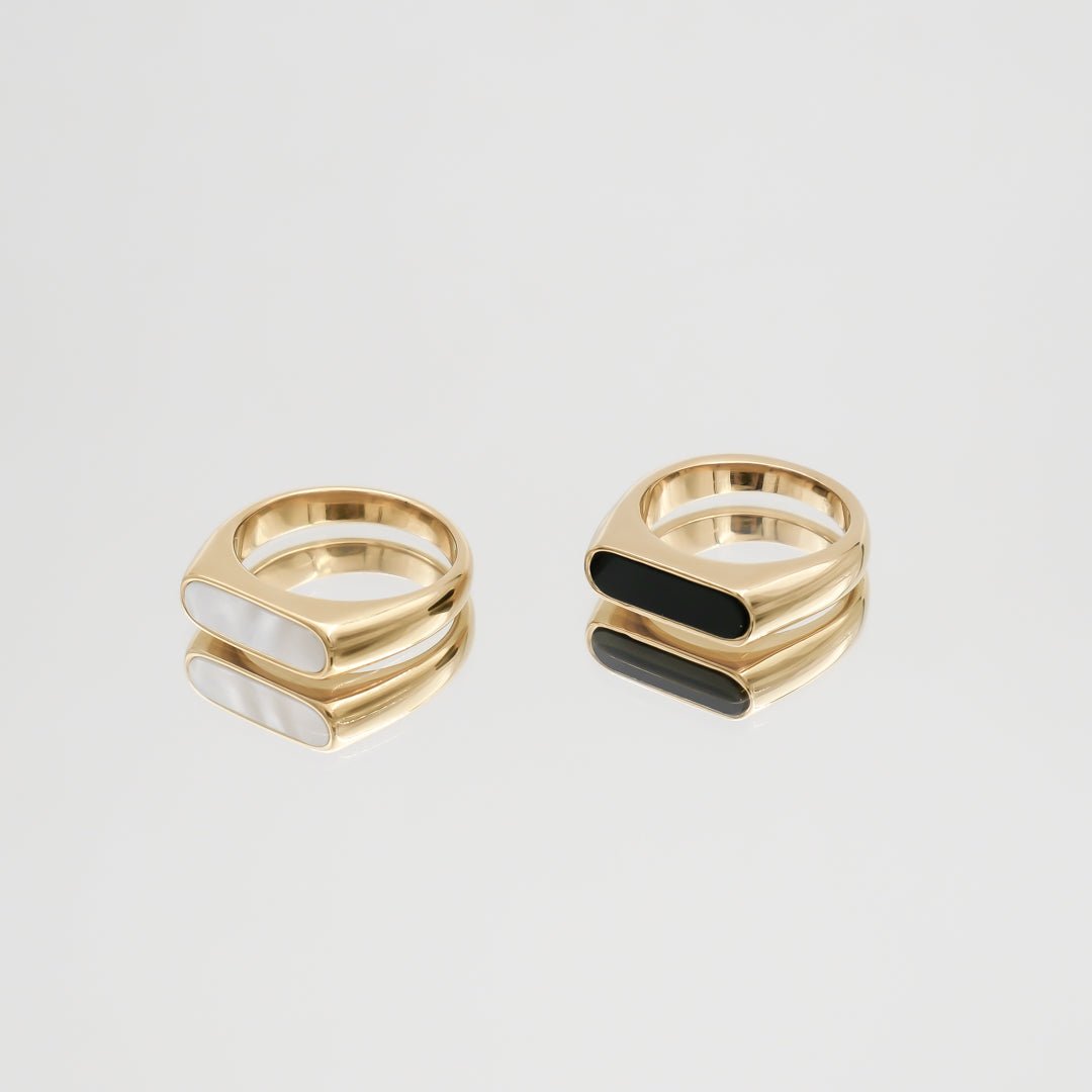 Misha Onyx Ring - ISMI JEWELS