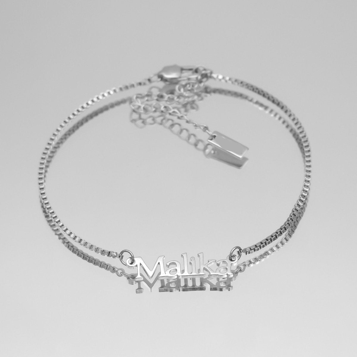 Monaco Custom Name Anklet - ISMI JEWELS