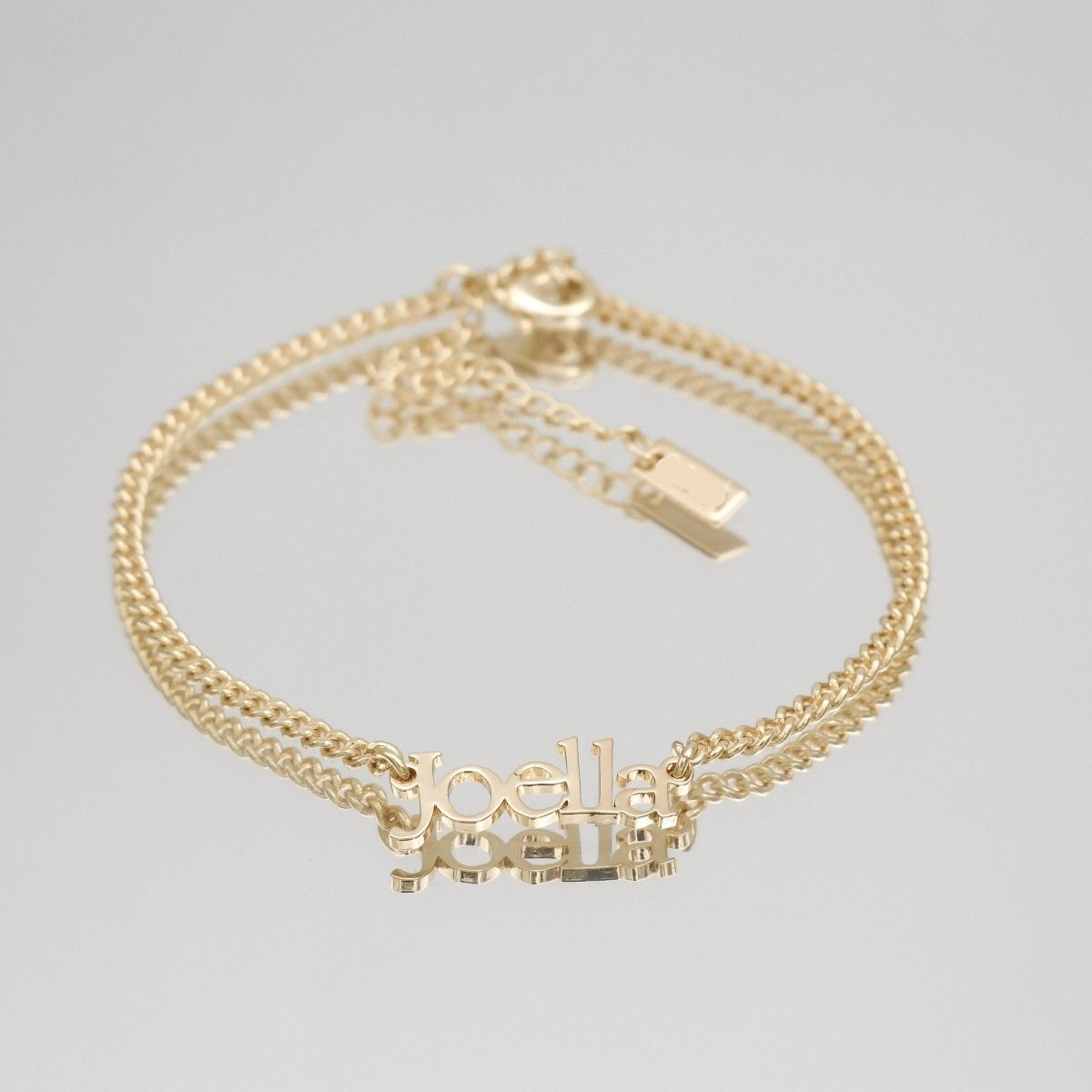 Monaco Custom Name Anklet - ISMI JEWELS