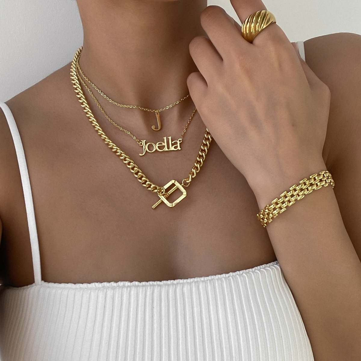 Monaco Custom Name Necklace - ISMI JEWELS