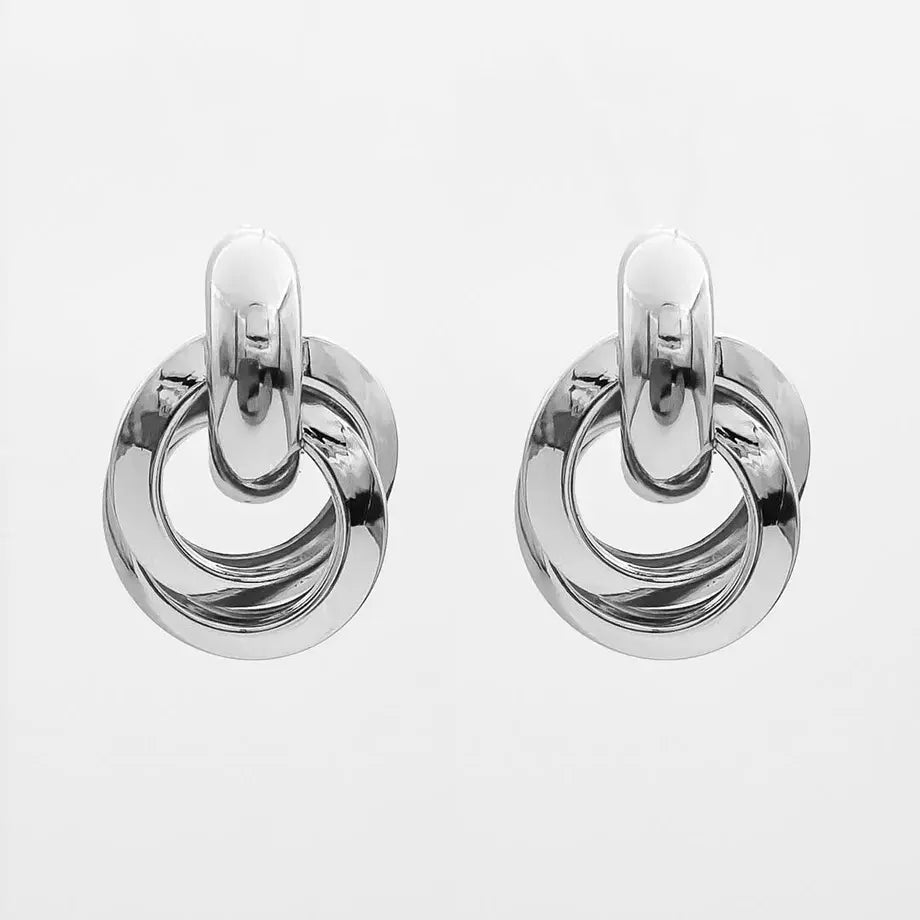 Nadia Knot Knocker Earrings - ISMI JEWELS
