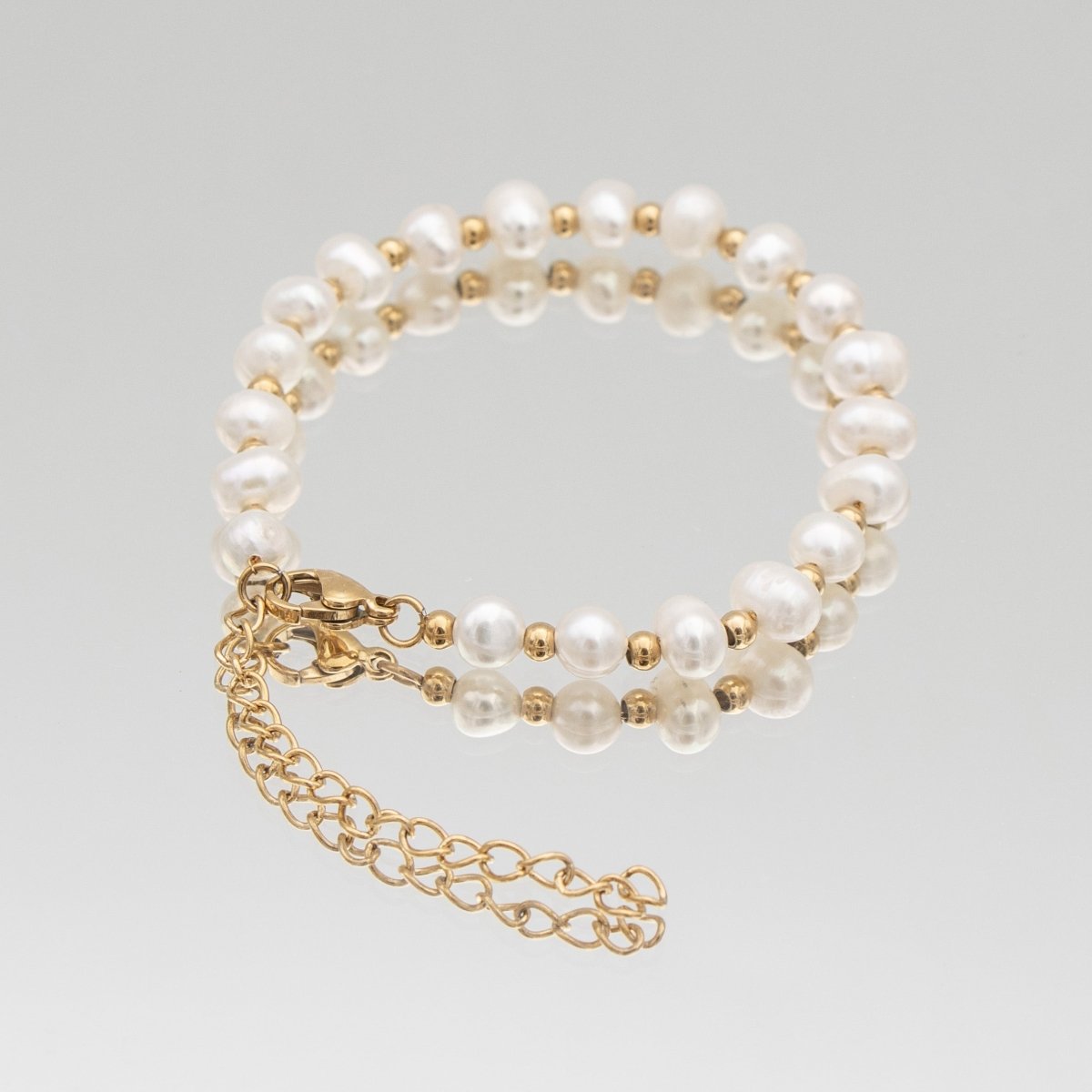 Nadia Pearl Bead Bracelet - ISMI JEWELS