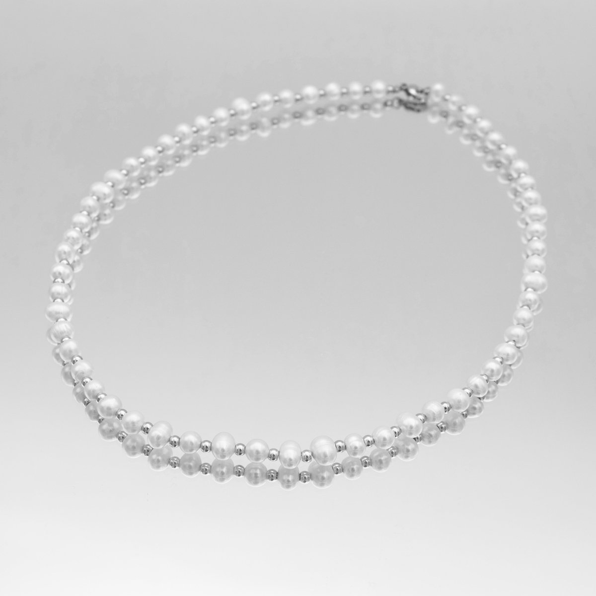 Nadia Pearl Bead Necklace - ISMI JEWELS