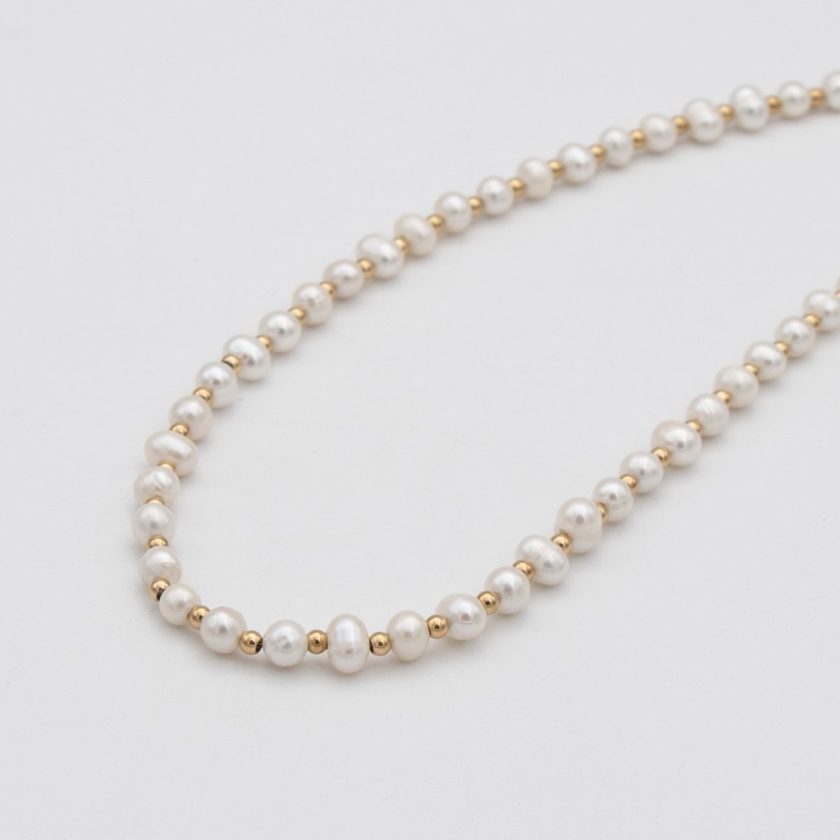 Nadia Pearl Bead Necklace - ISMI JEWELS