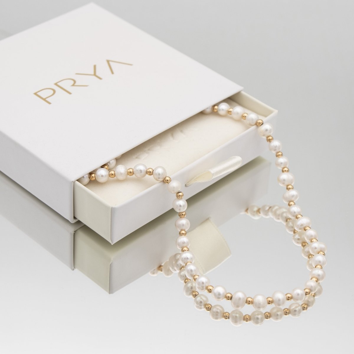 Nadia Pearl Bead Necklace - ISMI JEWELS