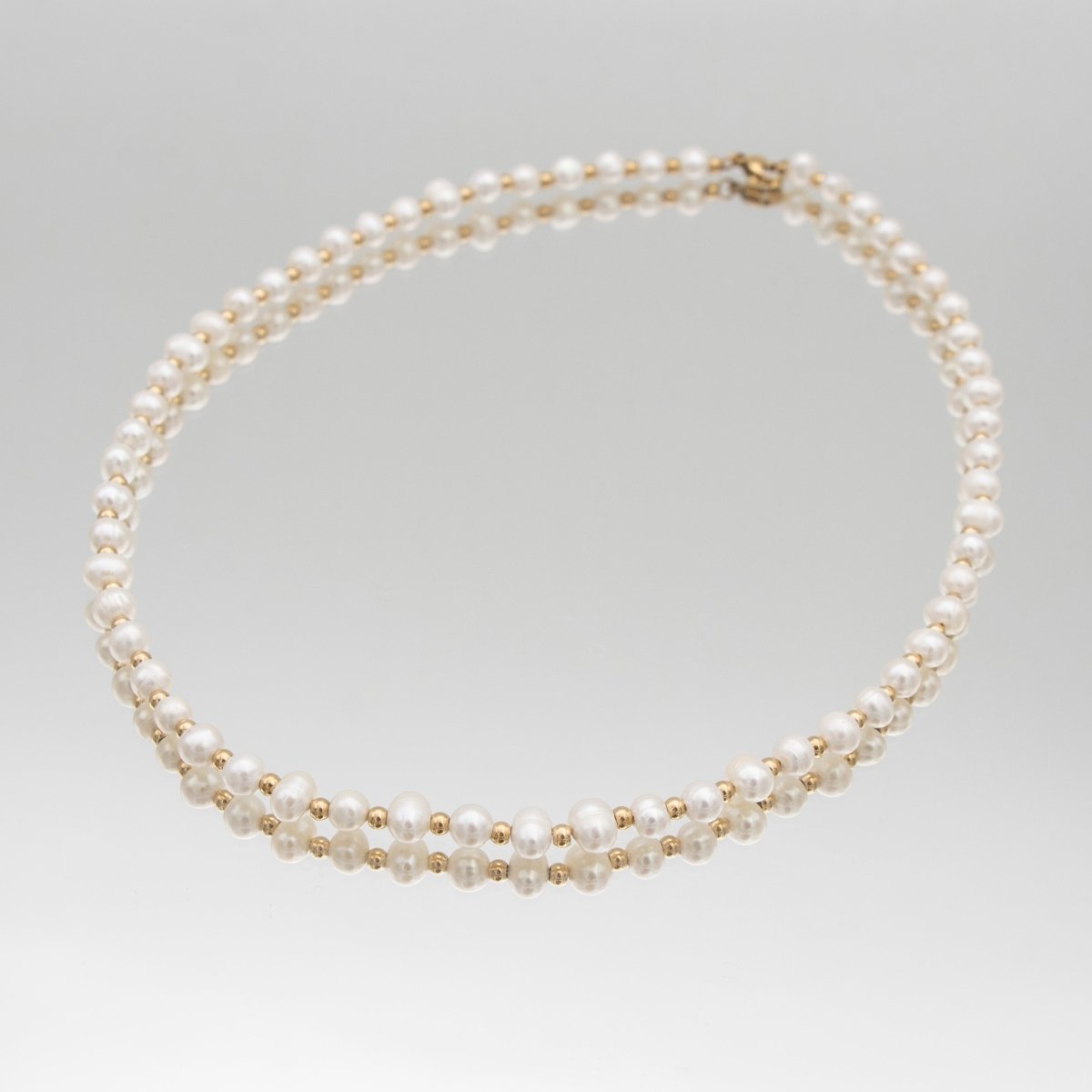 Nadia Pearl Bead Necklace - ISMI JEWELS
