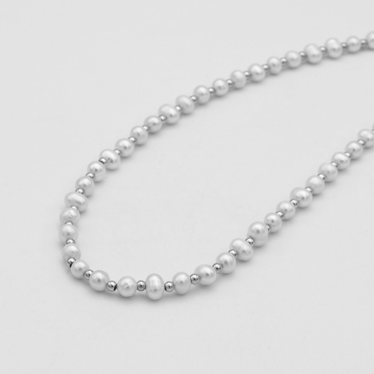 Nadia Pearl Bead Necklace - ISMI JEWELS