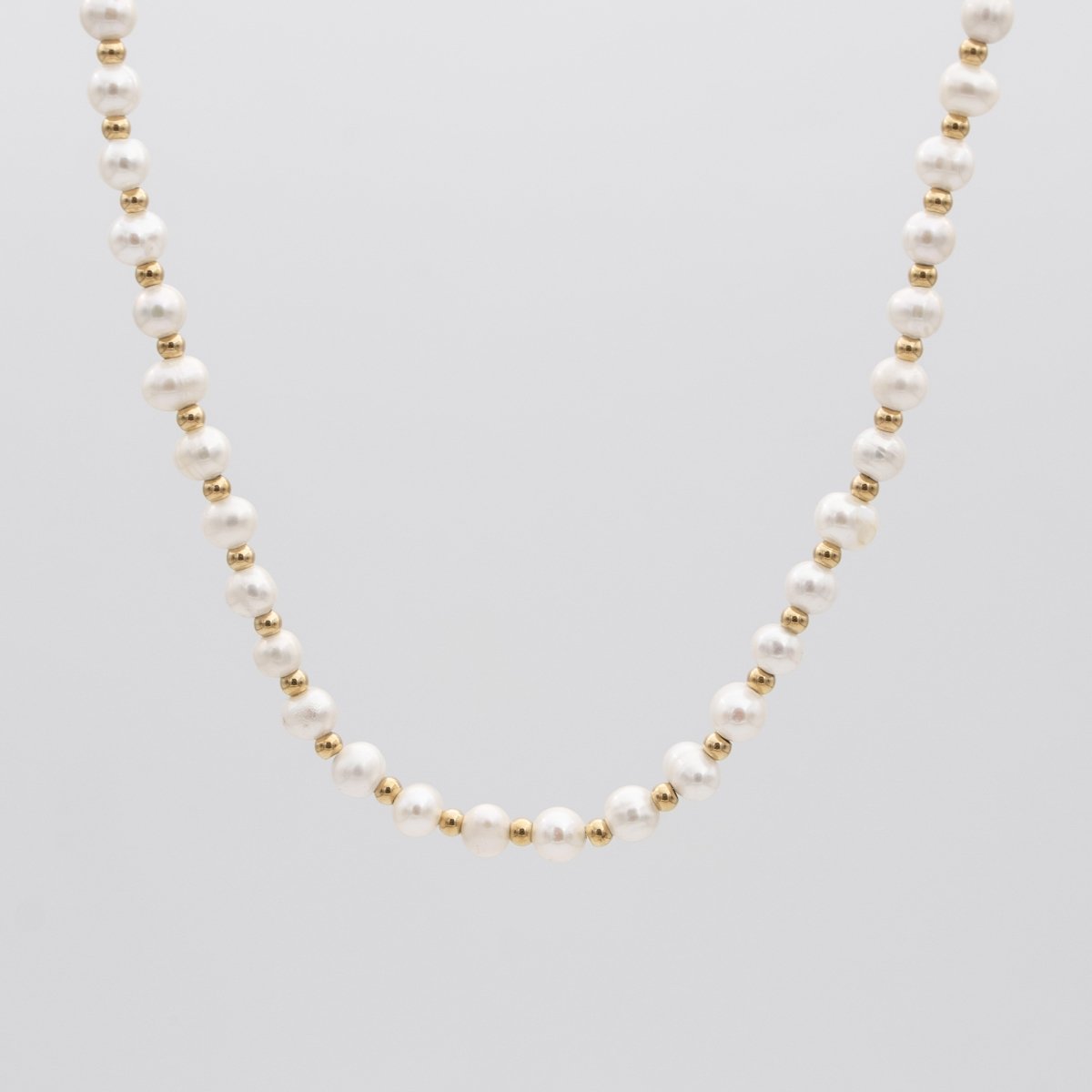 Nadia Pearl Bead Necklace - ISMI JEWELS