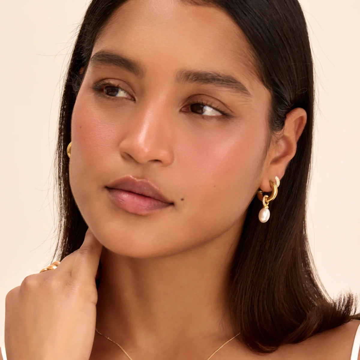 Nala Pearl Earrings - ISMI JEWELS