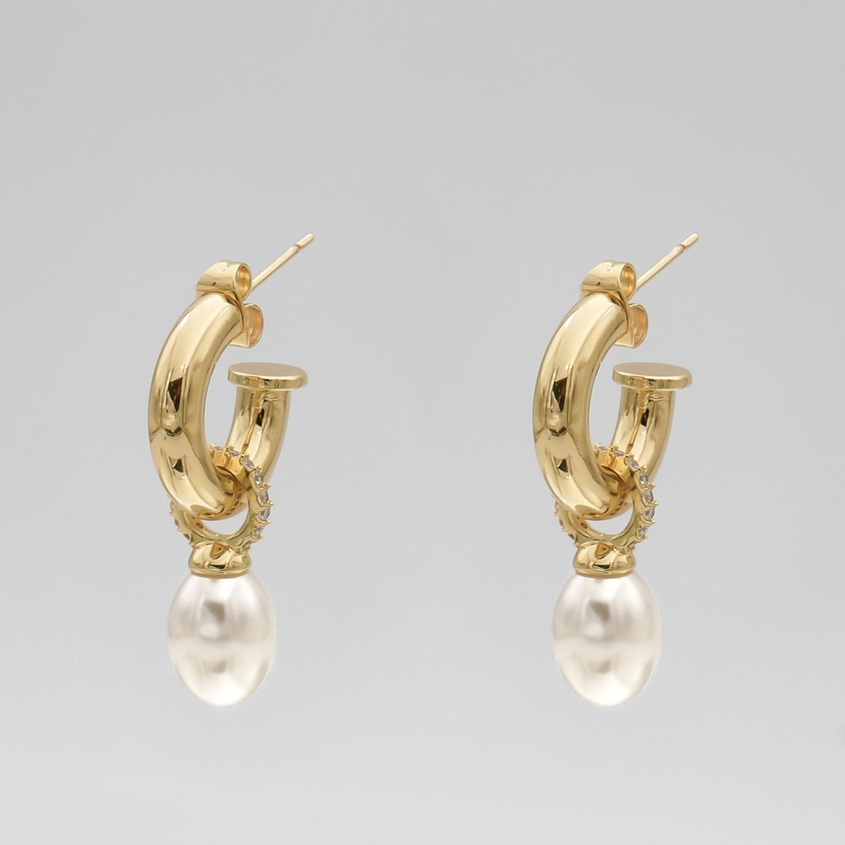 Nala Pearl Earrings - ISMI JEWELS