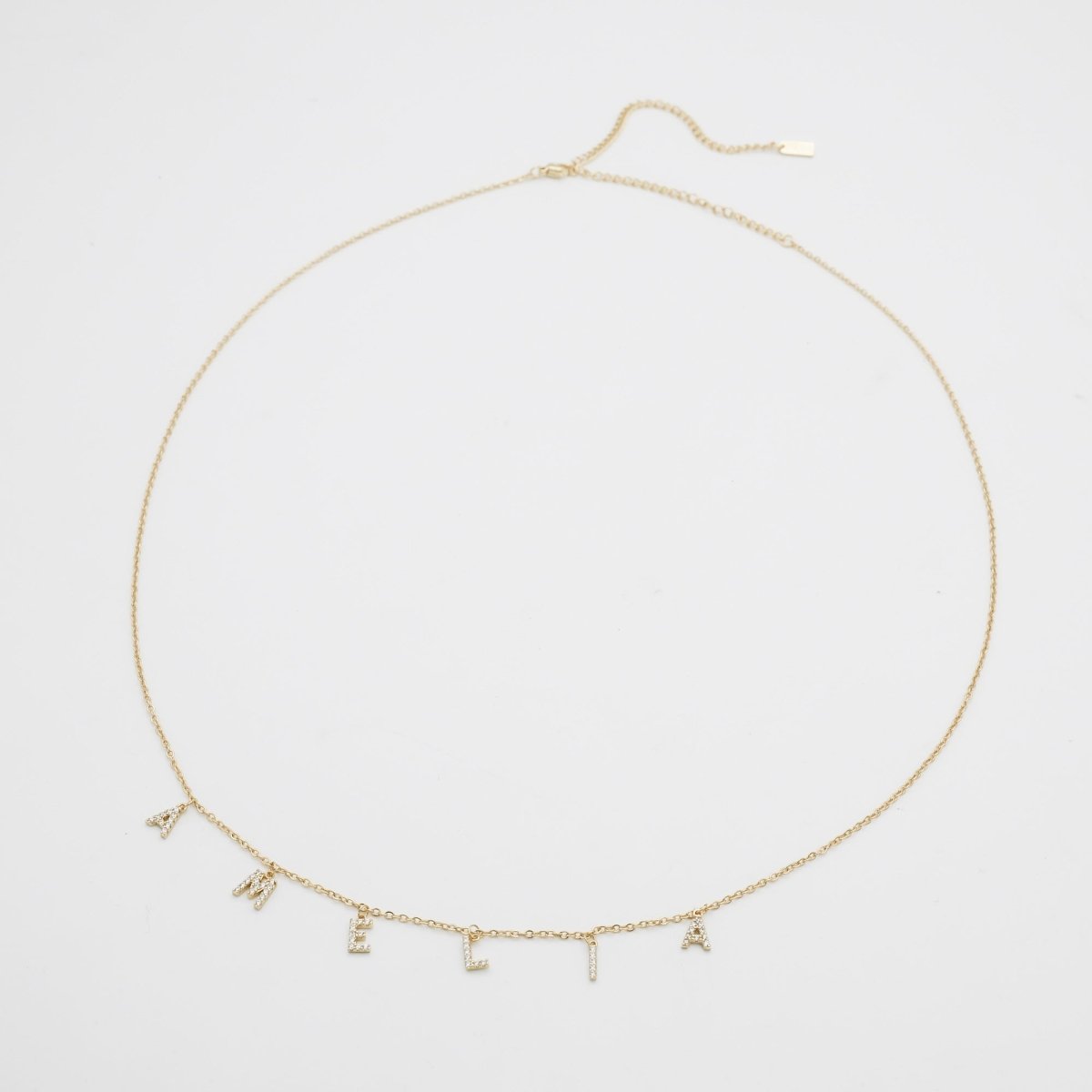 Nevada Custom Name Belly Chain - ISMI JEWELS