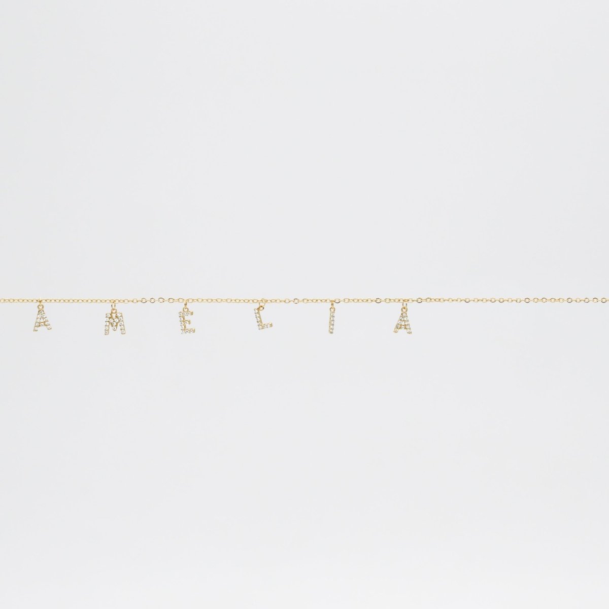 Nevada Custom Name Belly Chain - ISMI JEWELS