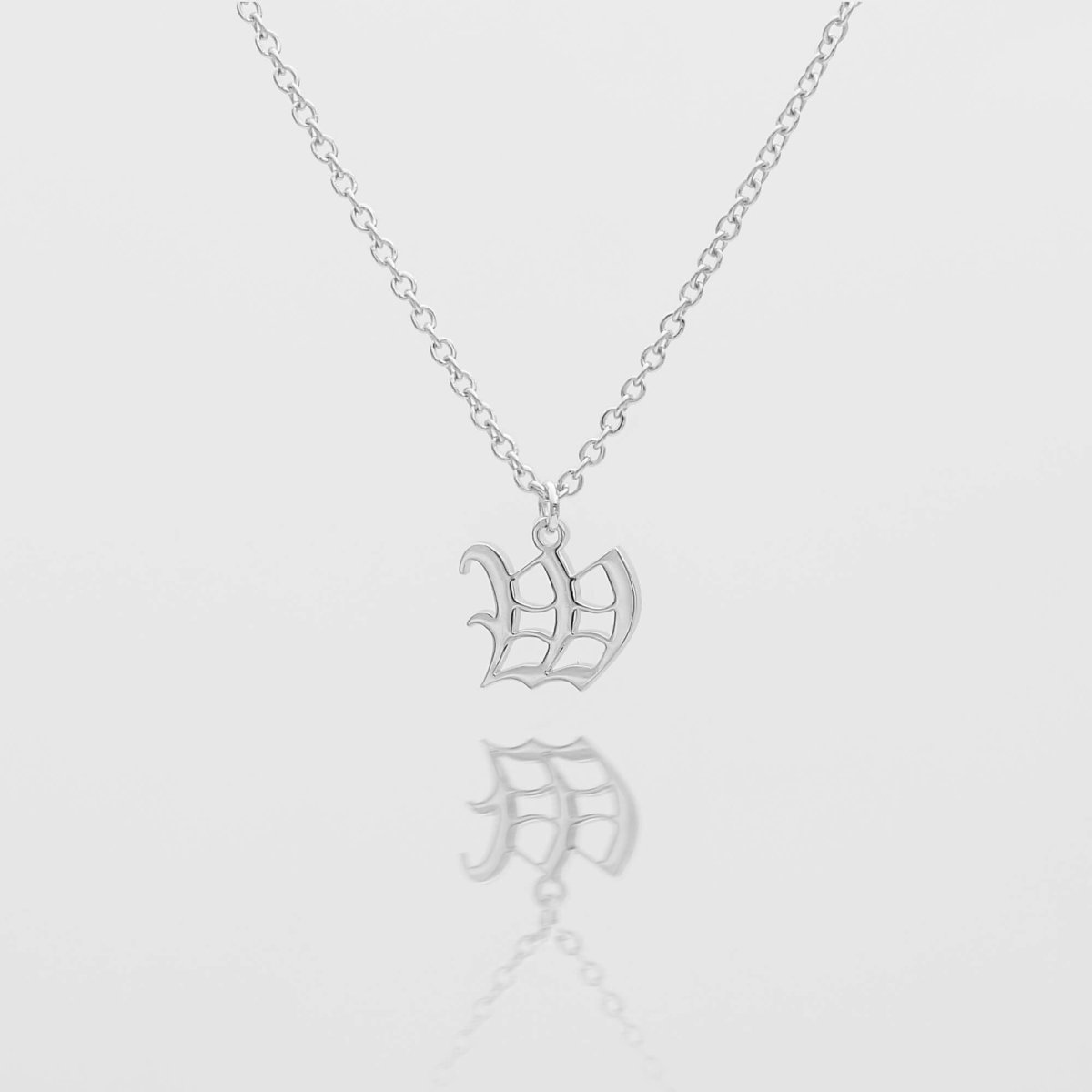 Old English Initial Necklace - ISMI JEWELS
