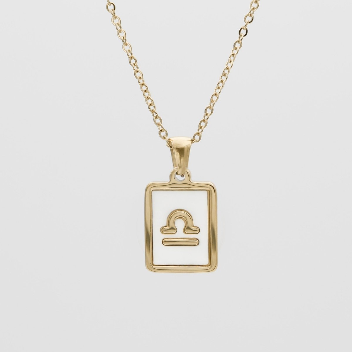 Opal Zodiac Symbol Necklace - ISMI JEWELS