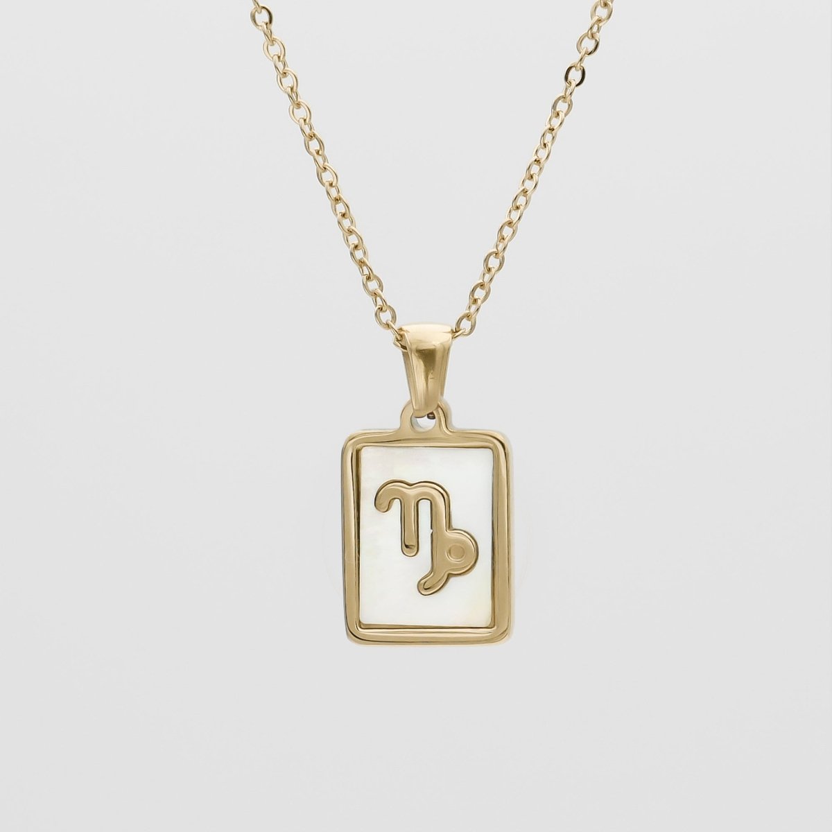 Opal Zodiac Symbol Necklace - ISMI JEWELS