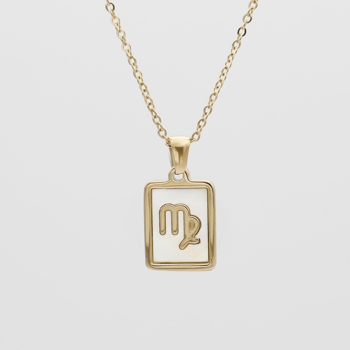 Opal Zodiac Symbol Necklace - ISMI JEWELS