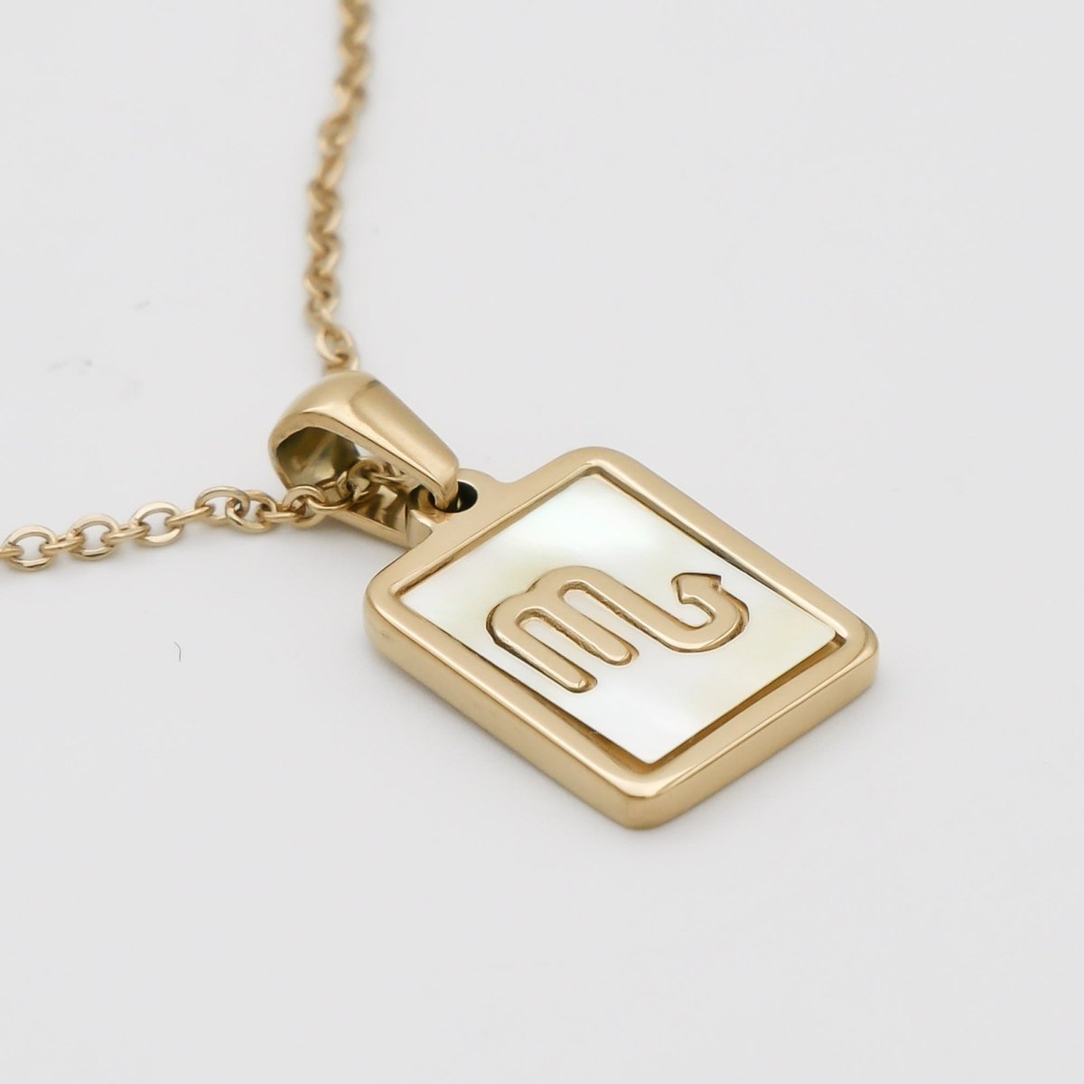 Opal Zodiac Symbol Necklace - ISMI JEWELS