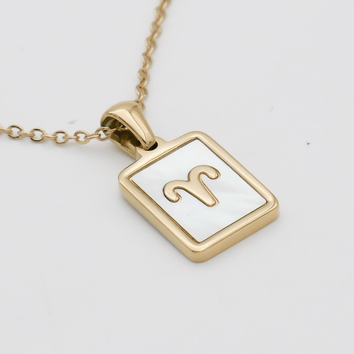 Opal Zodiac Symbol Necklace - ISMI JEWELS