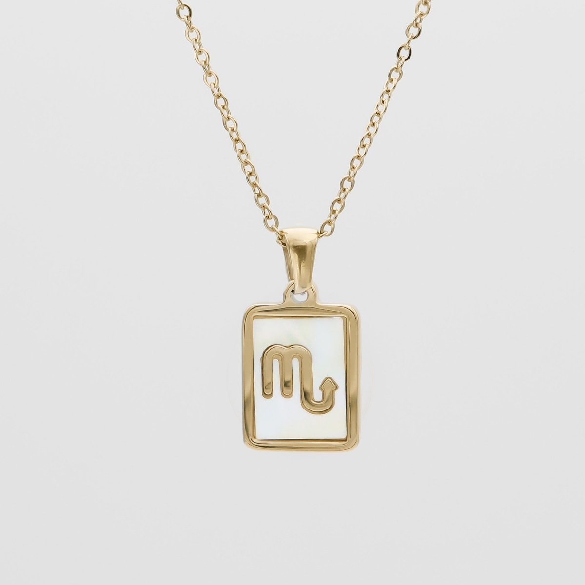 Opal Zodiac Symbol Necklace - ISMI JEWELS