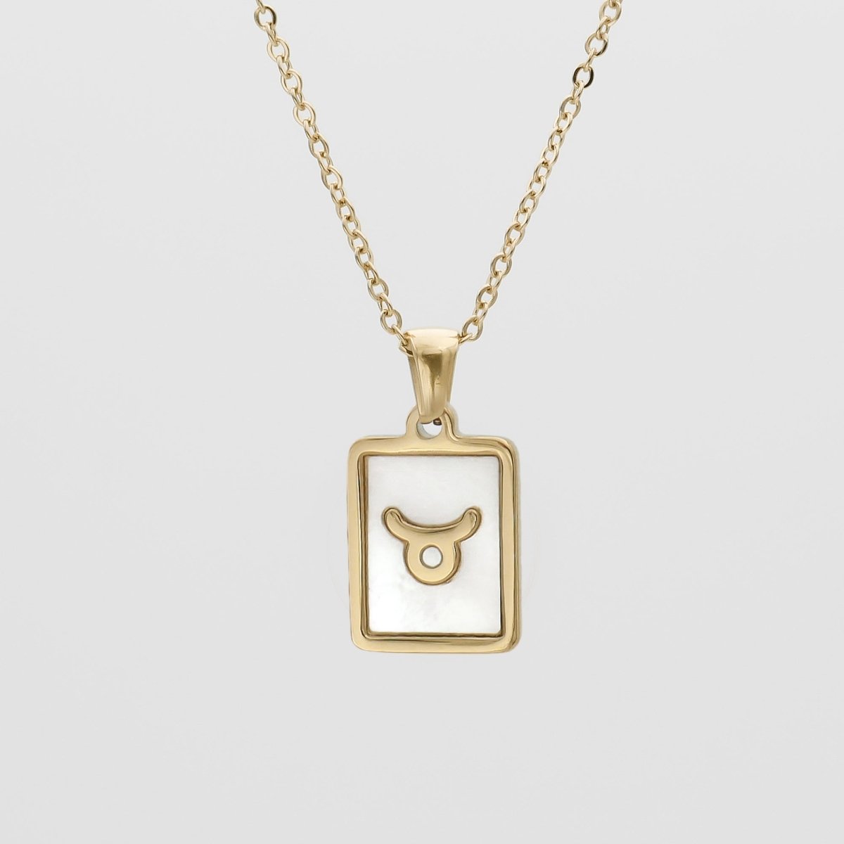 Opal Zodiac Symbol Necklace - ISMI JEWELS