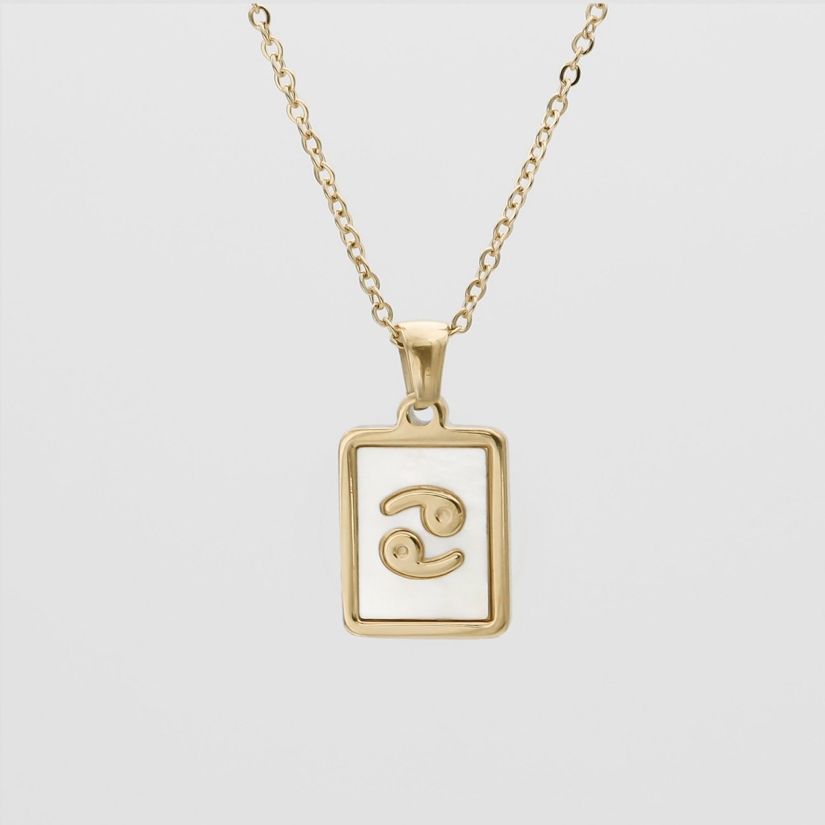Opal Zodiac Symbol Necklace - ISMI JEWELS