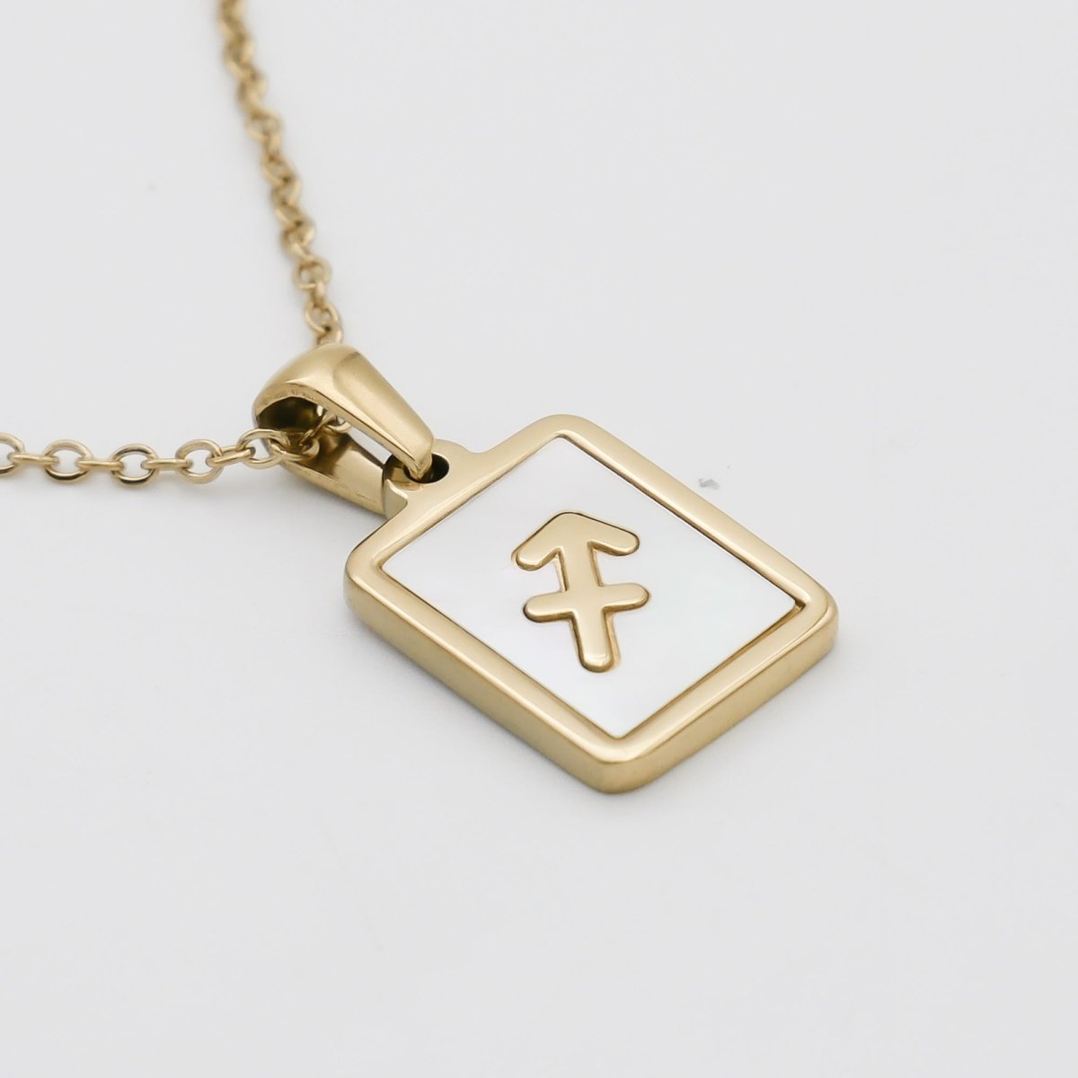 Opal Zodiac Symbol Necklace - ISMI JEWELS