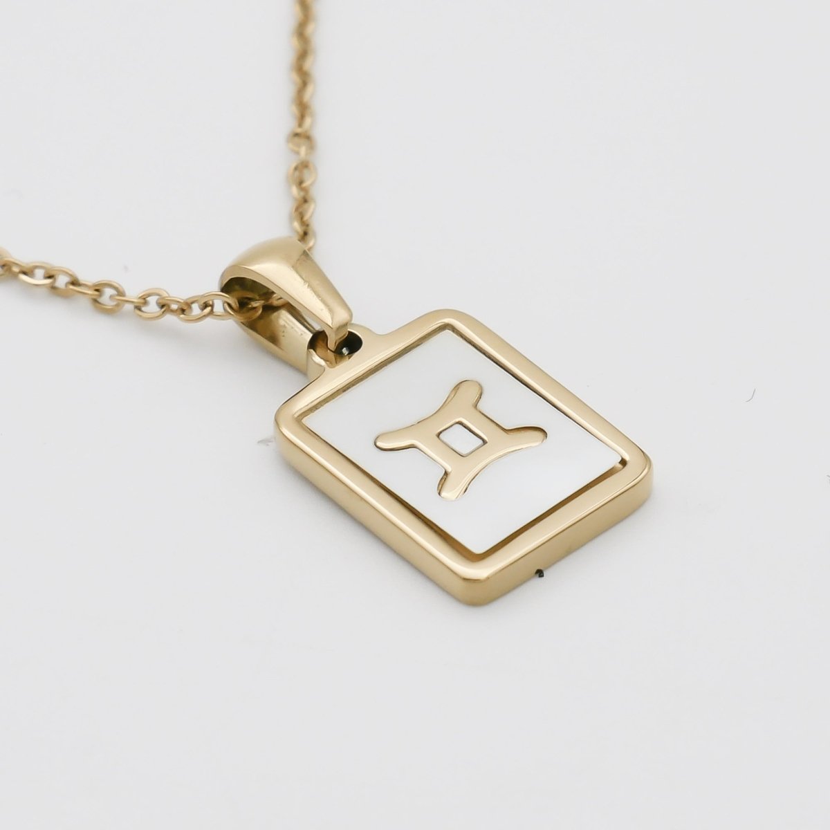 Opal Zodiac Symbol Necklace - ISMI JEWELS